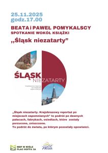 Plakat - obrazki ze Śląska na białym tle