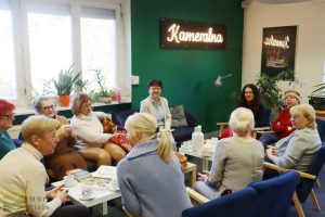 Czytelniczki dyskutują