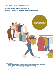 Panie oglądają ubrania na wieszakach i w pudełku